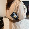 Fashion trend simple and versatile mini square bag women's new summer texture small bag niche messenger bag