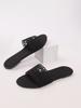 Fashion Summer New Thick Bottom Slippers for Women Casual Shoes Classic Round Toe Plaid Flat Sandals Outdoor Slides Zapatos Mujer