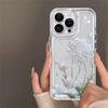 Feenhaftes Florales iPhone 16 Pro Max Hülle: Klar, Langlebig, Sturzsicher, Kompatibel mit 14/15 Modellen