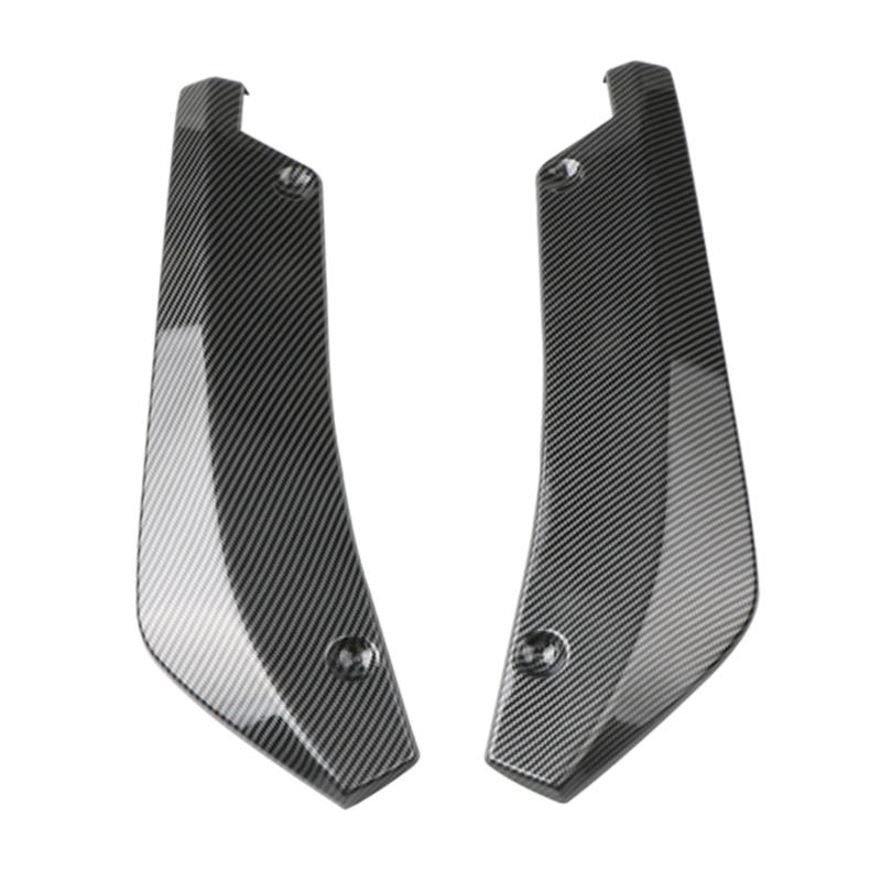 1 Pair Diffuser Splitter Car Side Skirt Rear Canards Spoiler with Screws