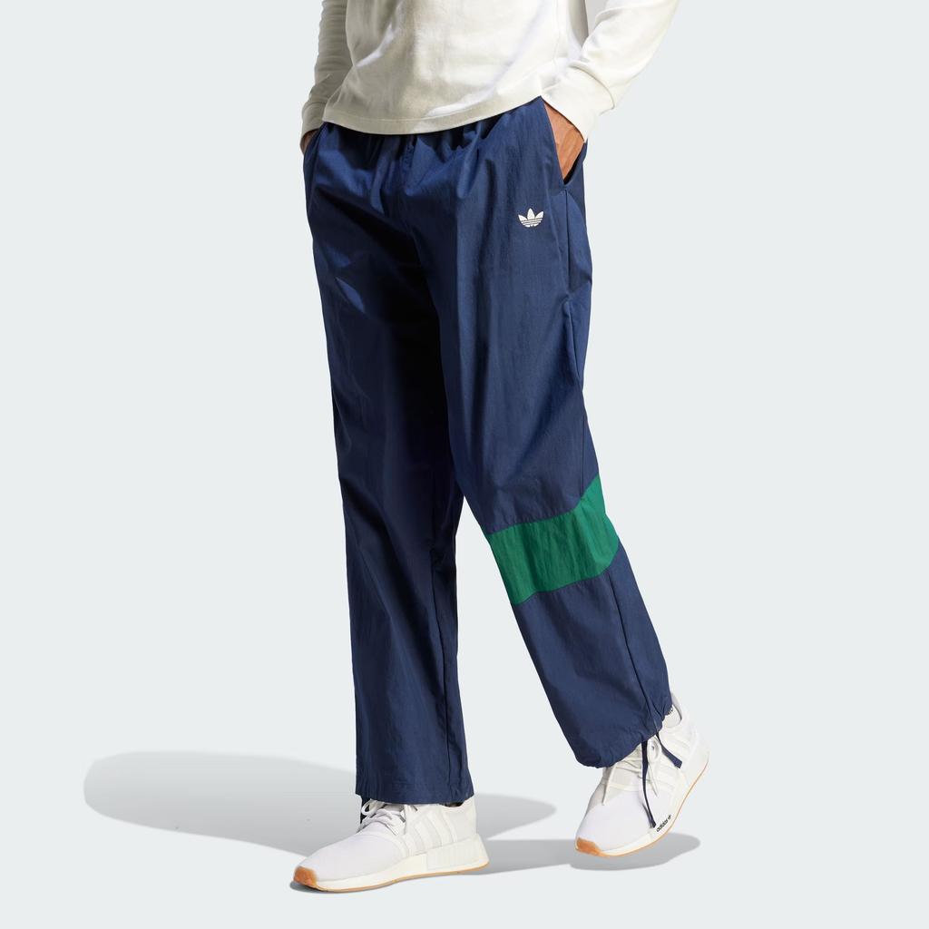 Adidas Originals Rifta Metro Cargo Pants Color Block Logo Drawstring Sports Long Pants Men bottoms Deep-Indigo IM4600