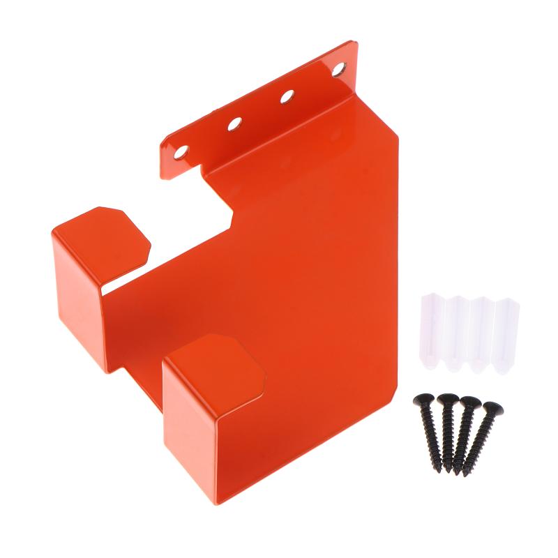 

Chainsaw Wall Mount Holder Heavy Duty Chainsaw Hooks Wall Mount Chainsaw Rack Garden Electric Tool Hook Organizer Hanger помаранчевий