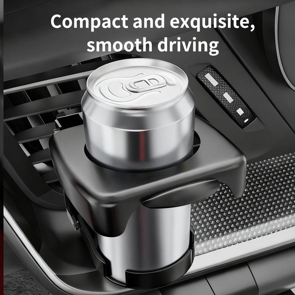Air Vent Cup Holder Automotive Stable Foldable Space Saving Organizer Car Cup Holder Expander For Daily Trips Driving School