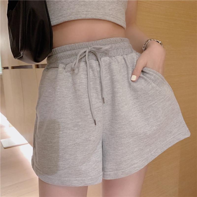 Women's Trendy Sports & Leisure Three-Piece Set: Vest and Shorts