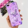 Per iPhone 7 8 7Plus 8 Plus Custodia per Telefono iPhone SE 2020 Cover Posteriore Morbido TPU Silicone Trasparente Paraurti Fiore Farfalla Coque Borsa