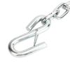 Trailer Safety Chain, Withstands Large Tensile Force 3500 Lbs Load Capacity, S-Hook Trailer Safety Chain, Fits Trailers, RVs