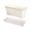 Planter Box Flower Pot Window Box Planter For Live Plants Garden Decor