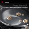 Sanhe 99 Titanium Alloy Non-Stick Wok