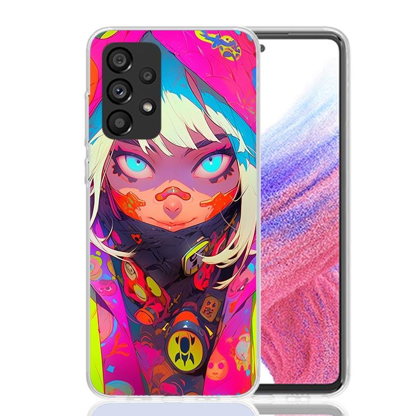 Crazy Gothic Japan Anime Girls Phone Case for Samsung Galaxy A17 A16 A15 A14 A13 A57 A56 A55 A54 A53 A37 A36 A35 A34 A33 A26 A25