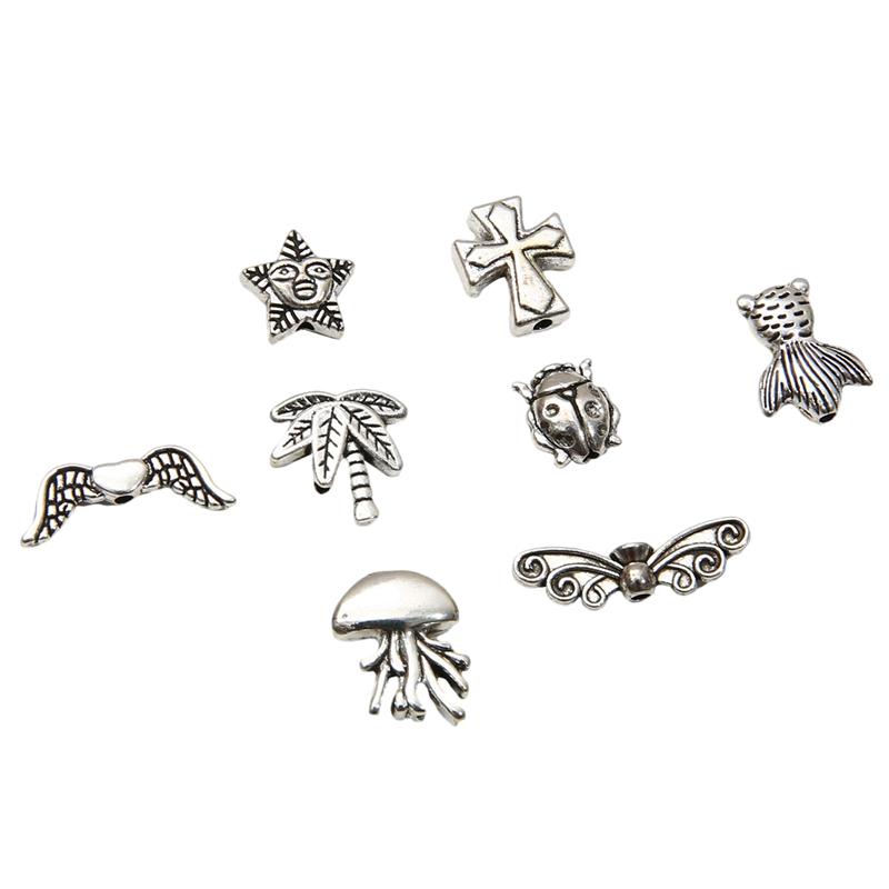 Metalllegering anheng for smykker gjør DIY armbånd halskjede Cat Bird Charms