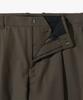 SUARE Wool Blend One-Pleat Slacks - 3 Colors