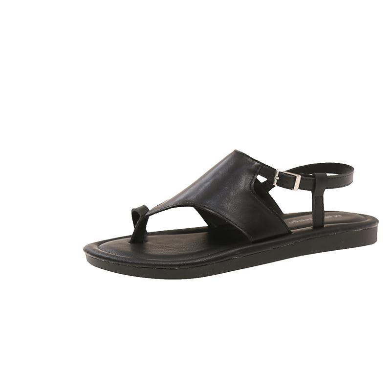 

Модные женские туфли-балетки из замши, с ремешком через подъем, на мягкой подошве, нескользящие, износостойкие, летние модные сандалии 40 чёрный