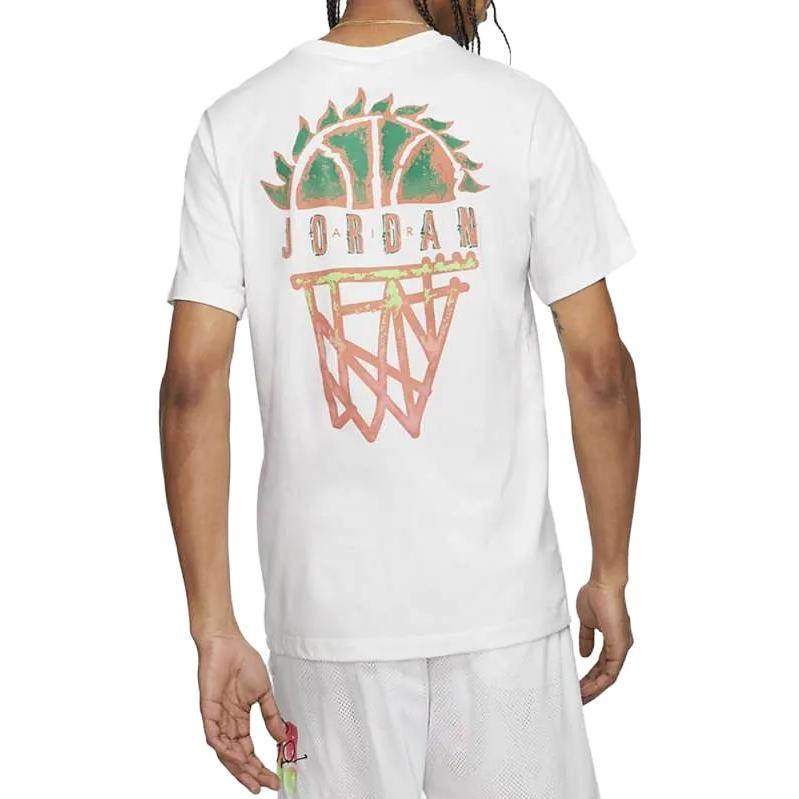 Jordan Set-in Sleeve T-Shirt Men's White CZ8060-100