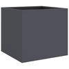 Vidaxl Donica, Antracytowa, 32X30X29 Cm, Stal