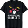 Vintage Schlagzeuger Retro 70er 80er Percussion Drumsticks T-Shirt