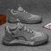Autumn Men's New Outdoor Labor Protection Shoes Anti Slip and Wear-resistant Sports Shoes Casual Hiking Shoes  Casuales