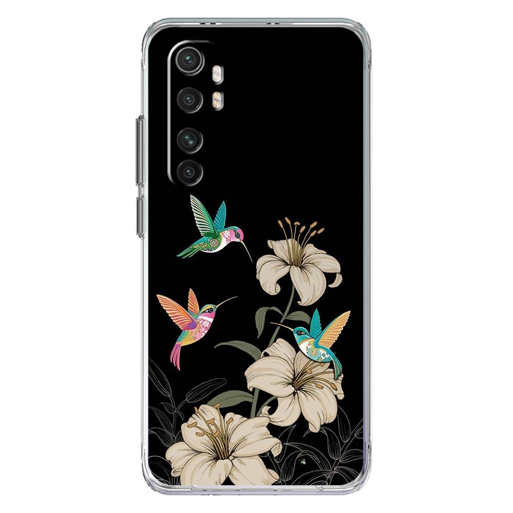 Phone Case For Xiaomi Mi Poco X7 X6 X5 NFC X3 F7 Ultra F6 Pro F3 15 14T 14 13T 11 12 13 Lite Clear TPU Cover Hummingbird