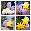 Star Sun Plush Toy Cloud Moon Stuffed Doll Pillow Sofa Cushion Ornament Gift Kid