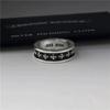 Trendy Chrome Hearts Cross Ring: Unisex Vintage Luxury with Unique Design