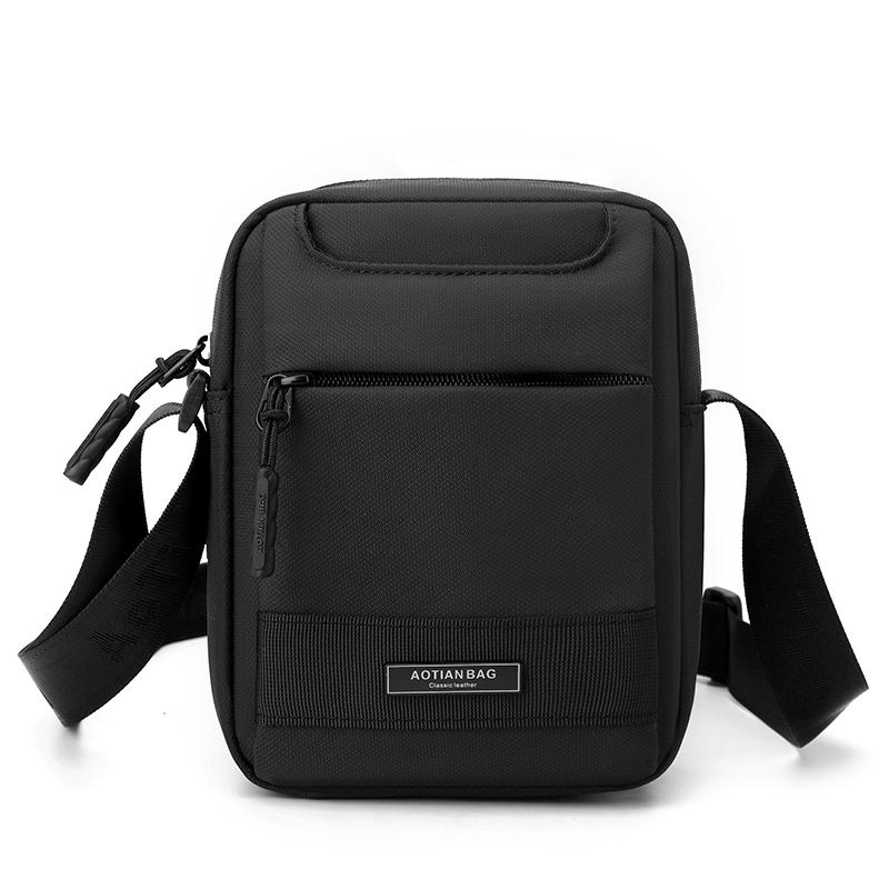 

Мужская сумка через плечо Oxford Crossbody Bag Сумка для мобильного телефона Small чёрный