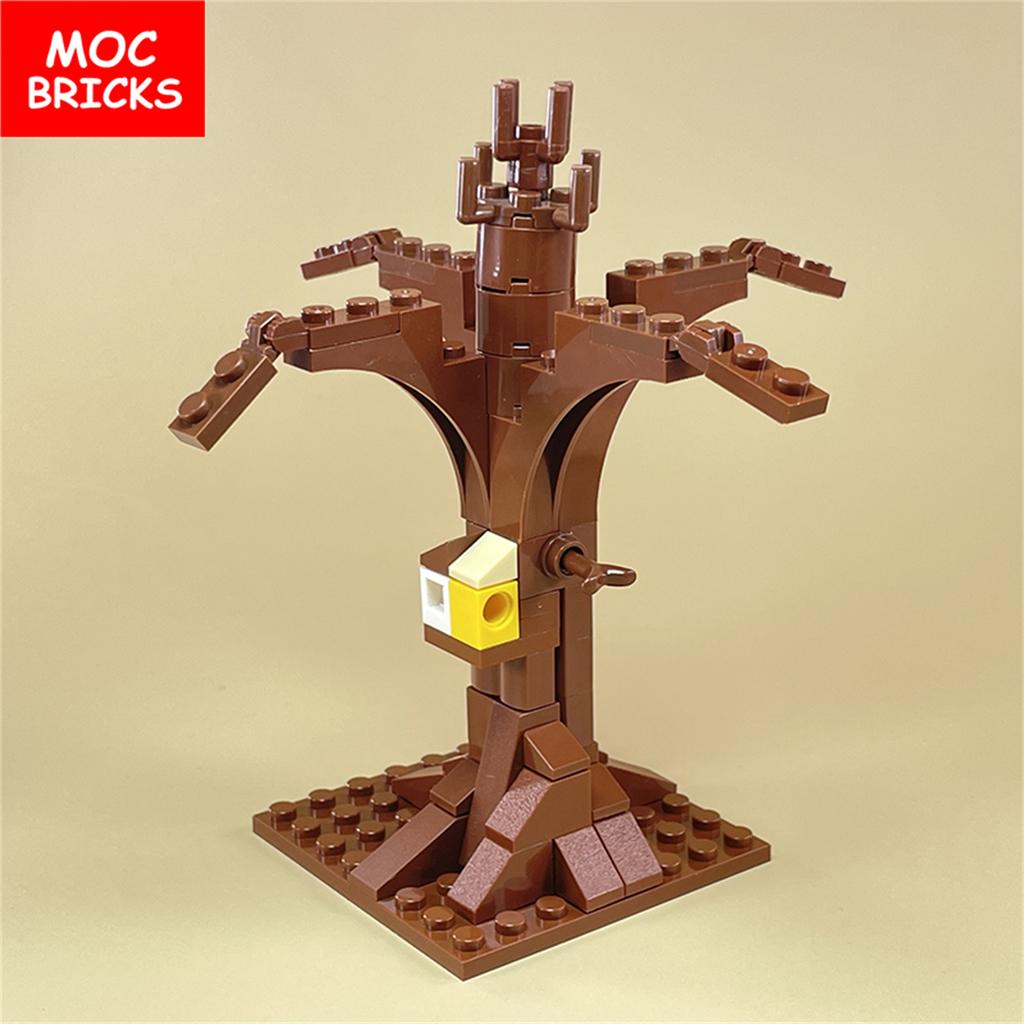 MOC Bausteine Halloween Kürbis Skorpion Zombie Gesicht Kopfbedeckung Skelett Geist Blut Grab DIY Bausteine Jungen Spielzeug