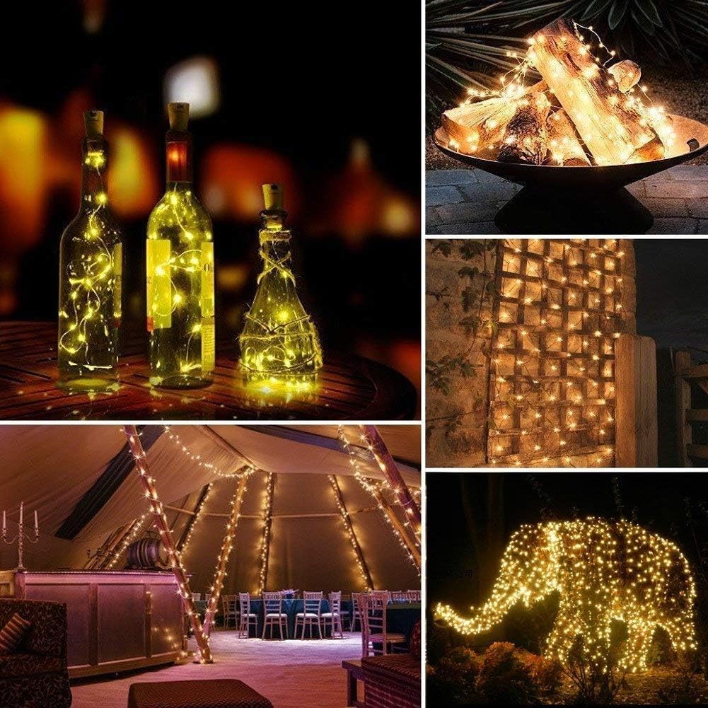 Outdoor Solar Fairy Lights, 22m – 200 LEDs