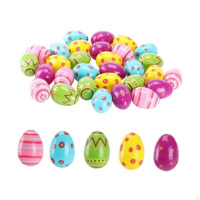 36x Fillable Easter Eggs Party Favors Empty Basket Fillers Classroom Prizes for Surprise Egg,