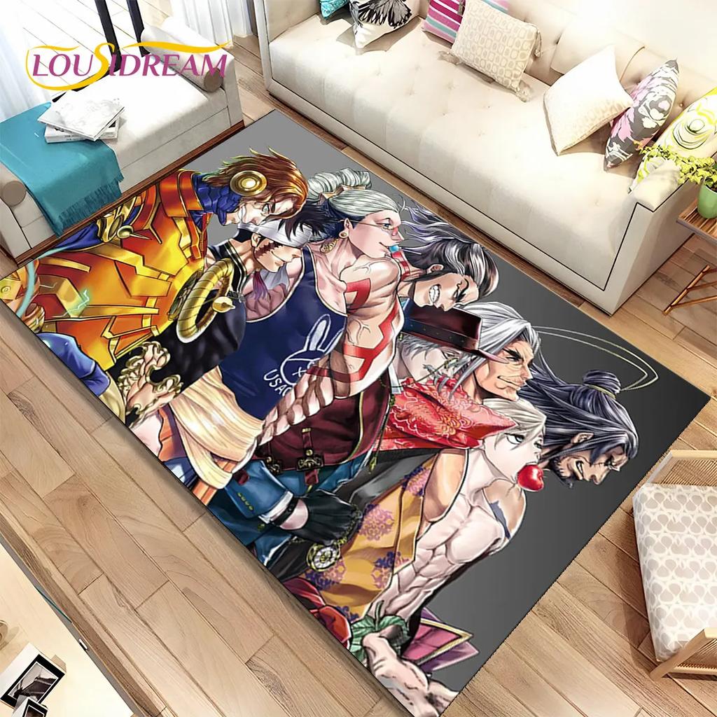 Anime,Record of Ragnarok,Cartoon Area Rug,Carpet Rug for Home Living Room Bedroom Sofa Doormat Decor,Kid Play Non-slip Floor Mat