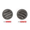 Car Dashboard Round Air Conditioning AC Vent Outlet Grille Cover For Mercedes Benz C Class W204 C220 C230 C260 C300 2008 2009