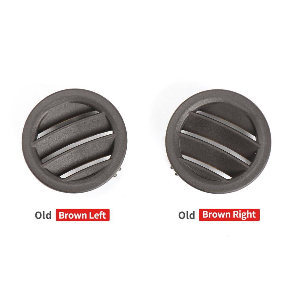 Car Dashboard Round Air Conditioning AC Vent Outlet Grille Cover For Mercedes Benz C Class W204 C220 C230 C260 C300 2008 2009
