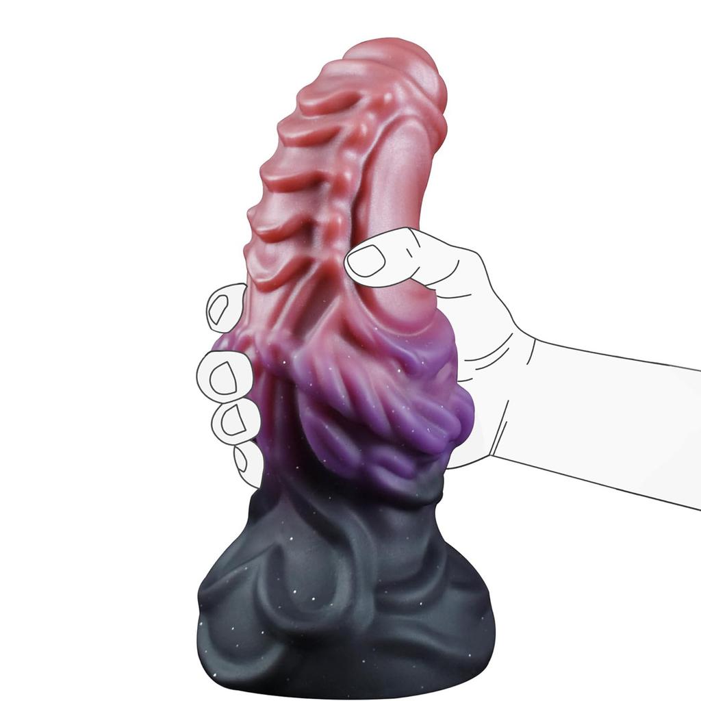 Alien Male Vibrator for Women Manual Silicone Anal Plug Adult Self-Stimulation Toy