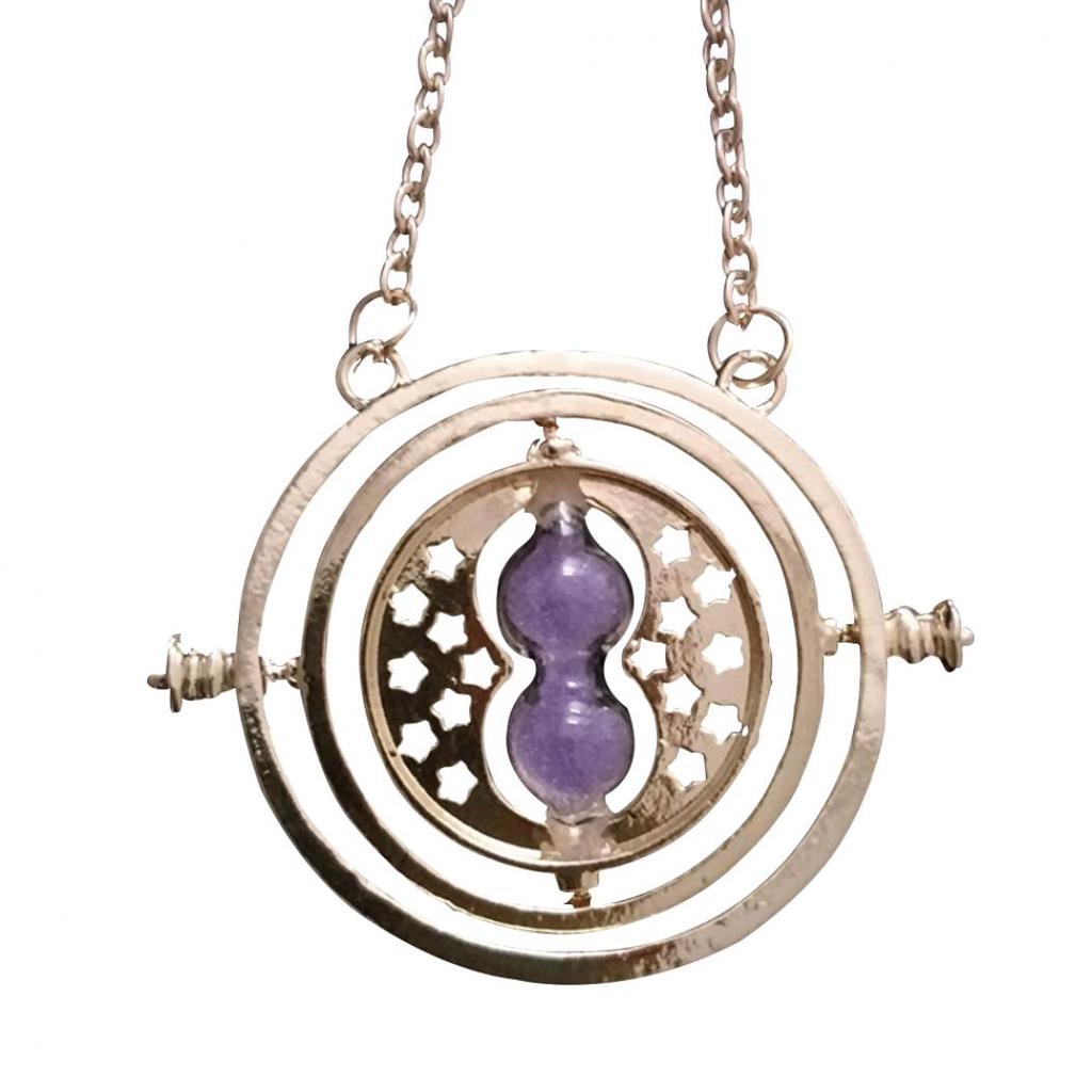 Hermione Granger Turner Pendant Necklace Hourglass Collar Jewelry