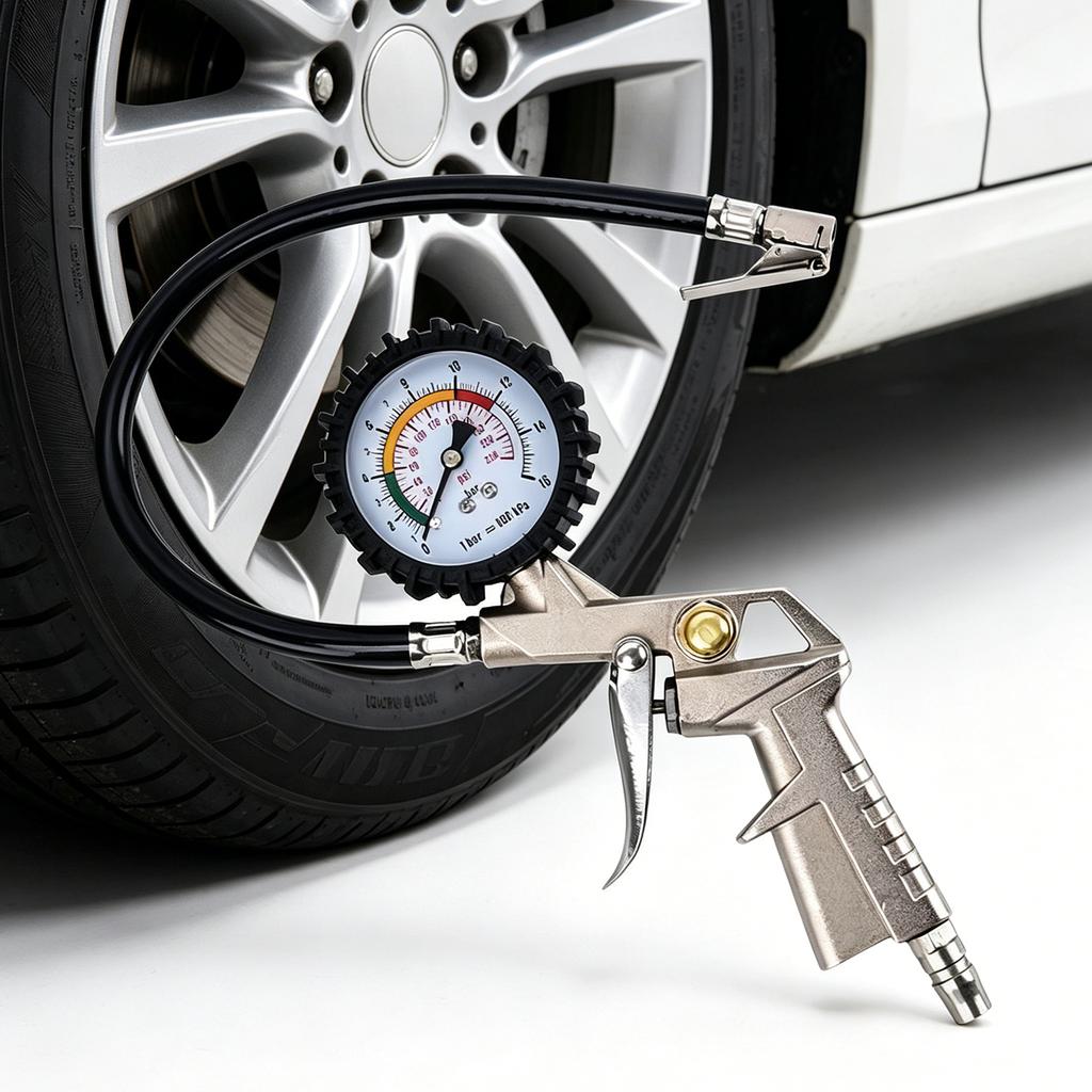 Tire Pressure Car Gun Digital Gauges Air Meter Automotive Tools Accessories Tyre Gauge Tester Pumping Inflation Vehicle Supplies