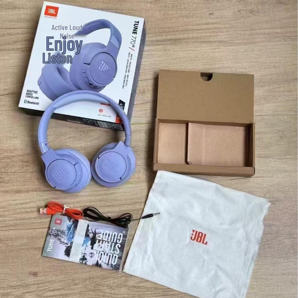 JBL Tune770NC Over-Ear Bluetooth-Kopfhörer mit Geräuschunterdrückung und persönlichem Code