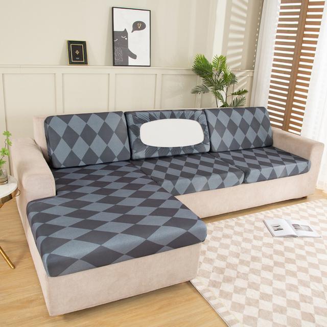 

1/2/3/4 подушка для сиденья, чехлы для дивана, чехлы для сидений, противоскользящая защита для мебели, замена отдельных подушек 45X45cm pillowcase