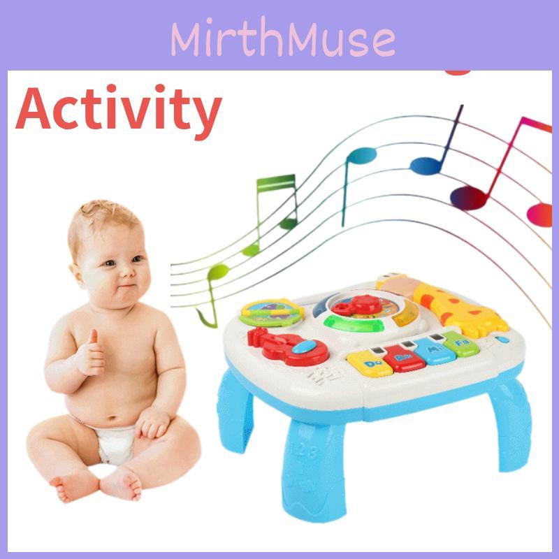 Hersity Learning Musical Activity Table Baby Toys With Lights And Sounds Gifts