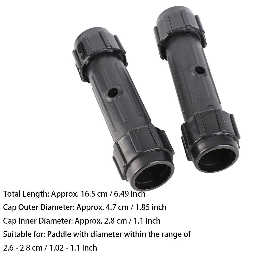 Durable Construction Paddle Connector Plastic Material Paddle Joints Kayak Accessory  Paddle Board