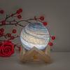 Galaxy Ball Lampe Kinderlicht Planetarische Kristallkugel Nachtlichter Leuchtend USB-Strom Warm Nachttisch Geschenk Heimdeko Schlafzimmer Weihnachten