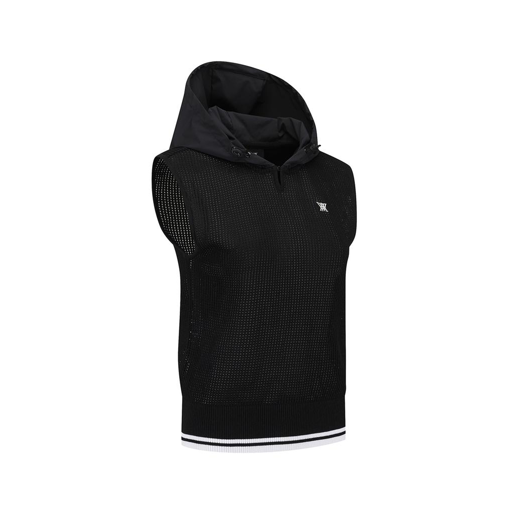 Anew Golf Women Hooded Knit Vest_Bk