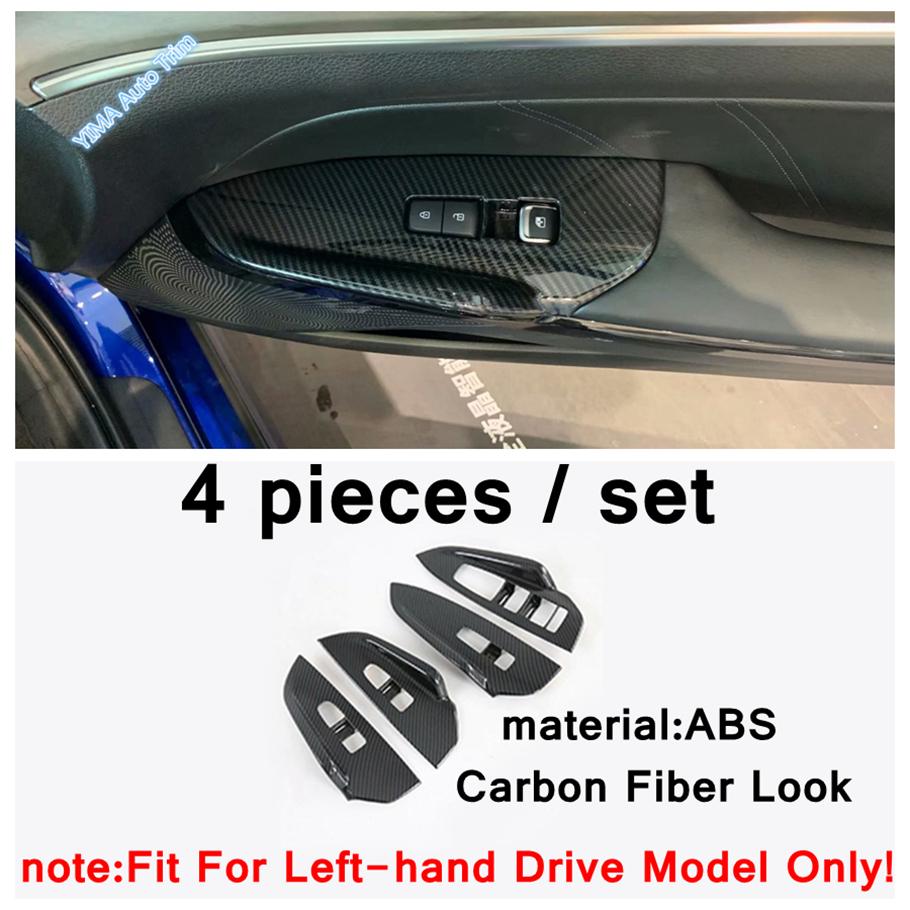 For KIA Optima / K5 GT - 2025 Carbon Fiber Accessories Steering Wheel / Air AC Vent Outlet / Gear Shift Panel Cover Trim