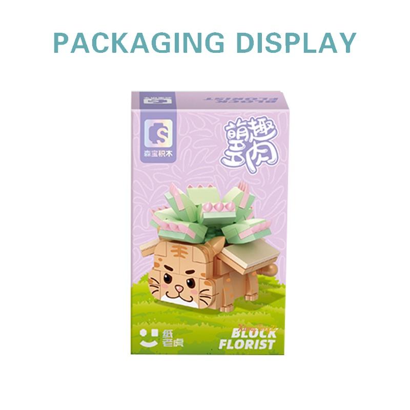 8 Style MOC Creative MINI Flower Pot Plant Building Block City Cherry Tree Decoration Bricks DIY Girls Boys Kids Toys Gifts