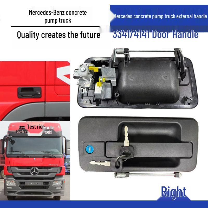 Mercedes-Benz Truck Door Exterior Handle for 3341/4141 Sany Zoomlion Concrete Pump Vehicles