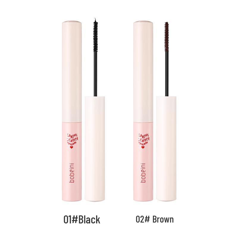 Long-Lasting Waterproof Mascara for Curling & Lengthening with Fine Brush - Smudge-Free & Beginner Friendly