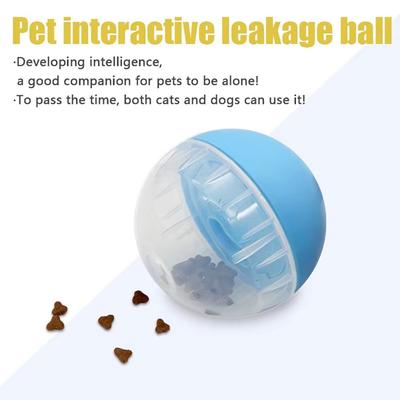 1Pcs New Anti-Choke Leakage Food Balls Slow Feeder Educational Pet Toy IQ Training Interactive Treat Dispenser for Dogs Cats