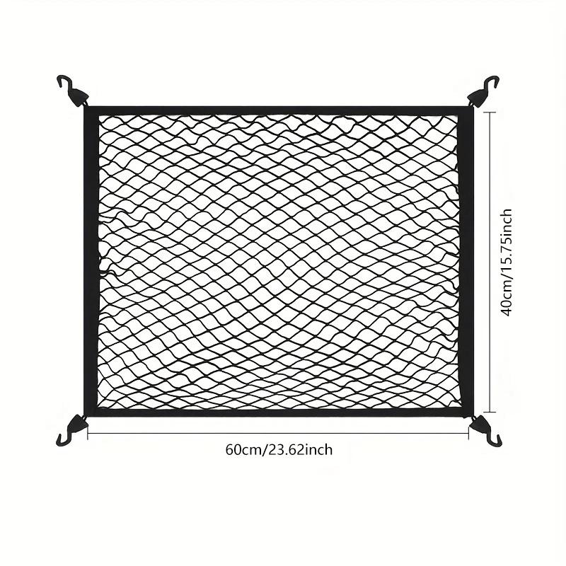 Truck Boot Fixing Net Adjustable Car Trunk Storage Net Pocket Heavy Load Non-slip Fixing Extended Protective Cover Comes