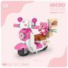 LOZ Mini Police Car Building Block Motorcycle Tank Truck Racing City DIY   Assemble Model Puzzle Brick Toy for Kids Girl Gift