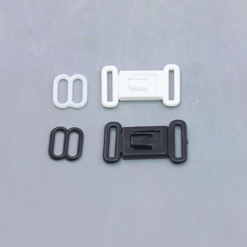 Academy Style Adjustable Butterfly Bow Tie Buckle - Black and White