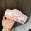 Bow Lace Sailor Caps Harajuku Berets Cute Navy Hat  Spring Summer