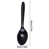 Pack Of 100 Clear Plastic Teaspoons Microwave Safe Round Head Ice Cream Spoon Tableware for Parties Camping and Event