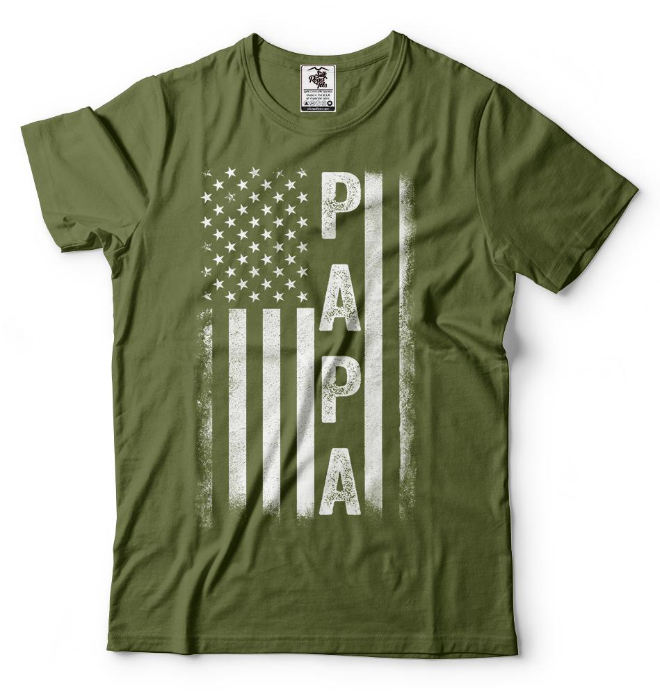 Mens Papa T shirtFathers Day GiftGift For Papa Grandpa Gift IdeasDad Gifts